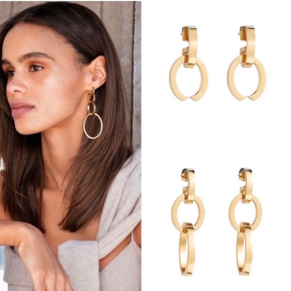 10-Way Vita Fede Cassio Modular Earrings in Gold